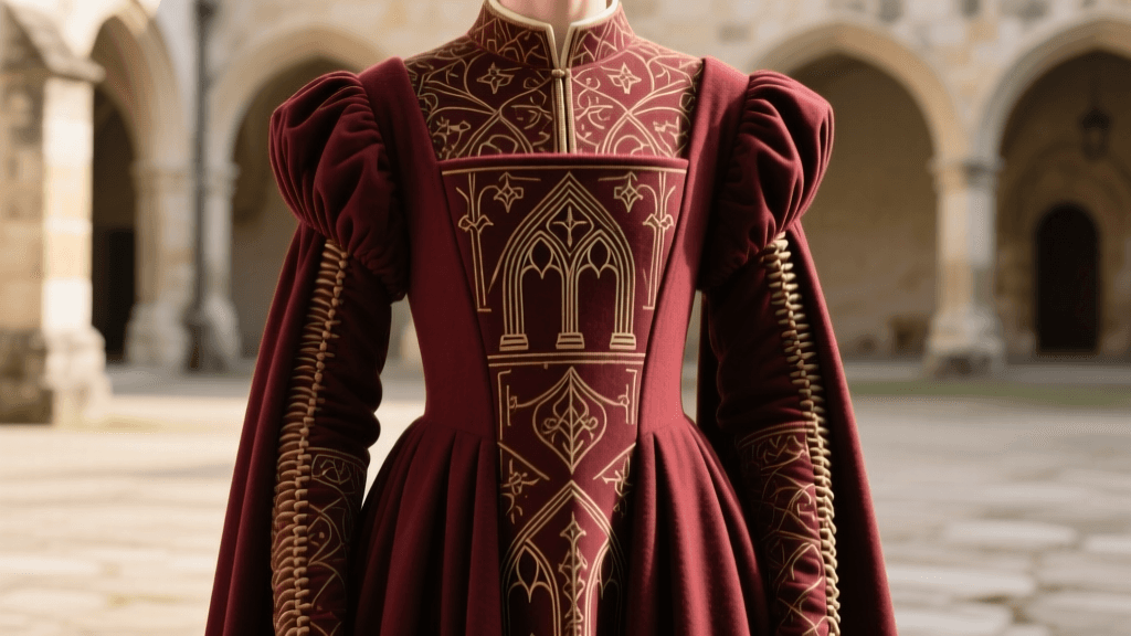 2026 Guide: 15th-Century Burgundian Houppelande Dress