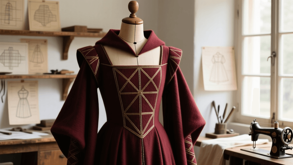 2026 Guide: Sewing a 15th-Century Burgundian Houppelande