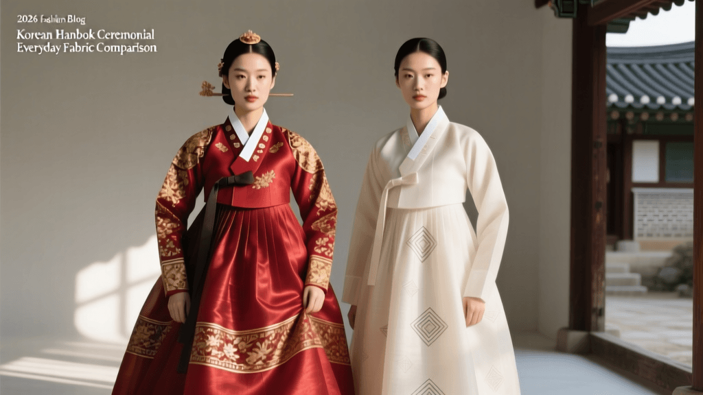 Ceremonial vs Everyday Hanbok: 2026 Fabric and Styling Guide