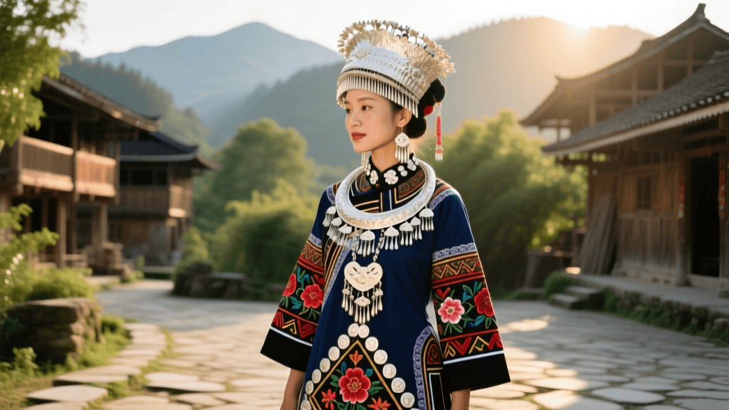 Guizhou Miao Provincial Dress: Silverwork and Embroidery Guide