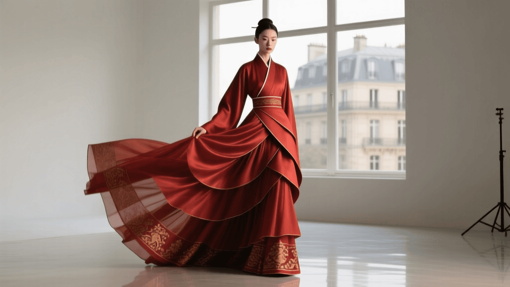 Ming Dynasty Hanfu On 2026 Global Fashion Runways
