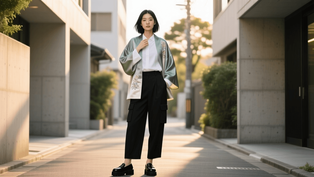 Styling Silk Haori Jackets With 2026 Streetwear Trends