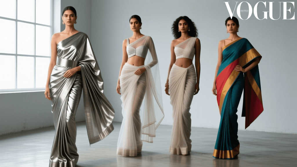 The Sari in 2026 Global Fashion Media: Editorial Styling Trends