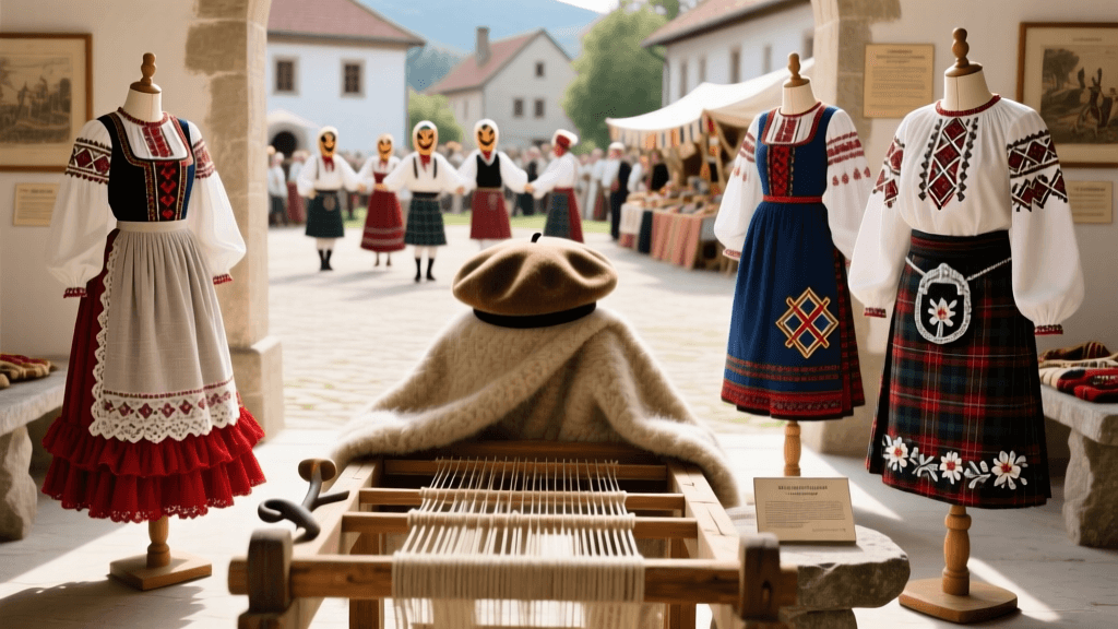 Basque Beret Wool Processing And Traditional Felting Methods France Spain