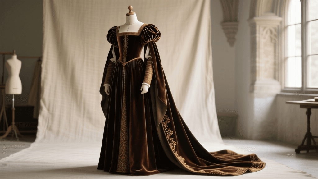 Burgundian Houppelande Recreation Guide: 2026 Fabrics & Patterns