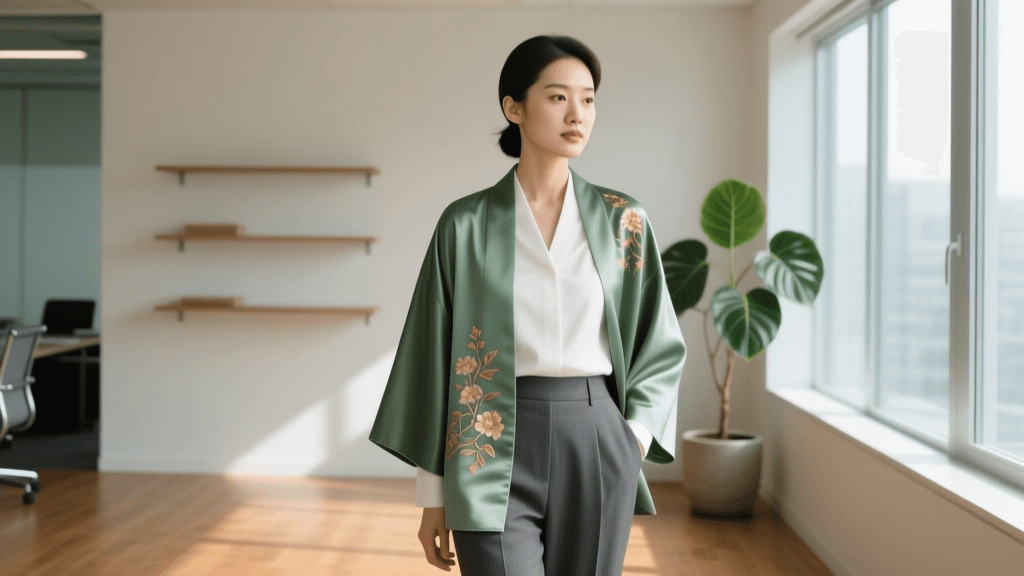 Styling Silk Haori Jackets for 2026 Minimalist Workwear