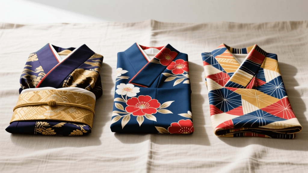Regional Japanese Kimono: Kyoto, Hakata and Bingata