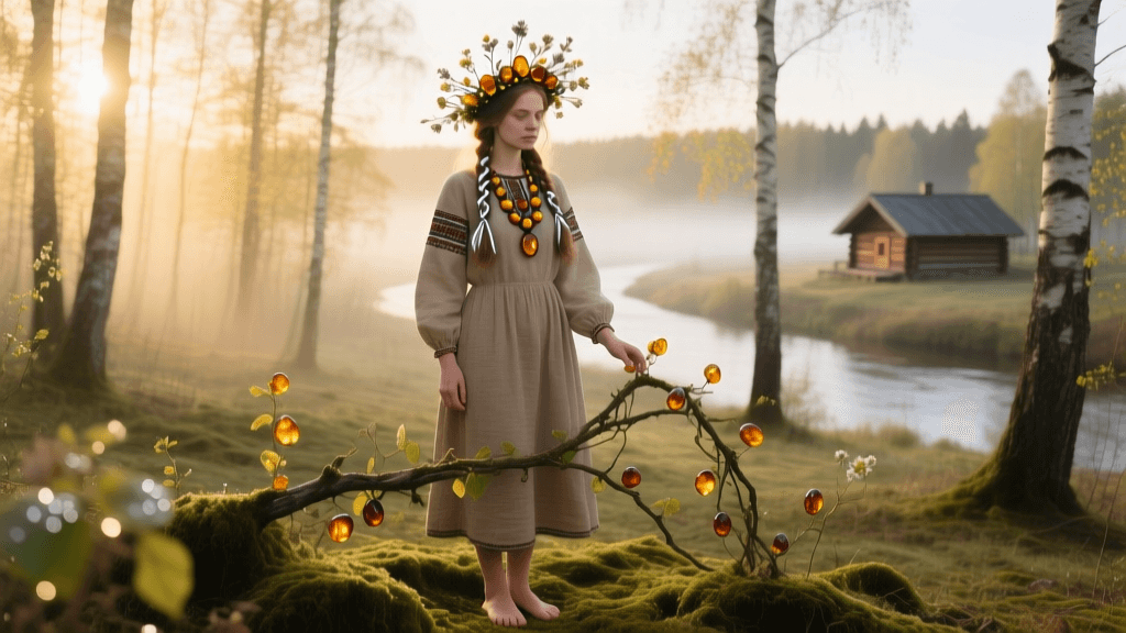 Authentic Slavic Vinok Headwear & Amber Jewelry 2026