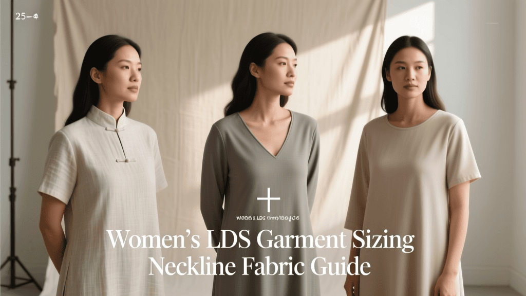 Women's LDS Temple Garments 2026: Fit, Styles & Sizing Guide