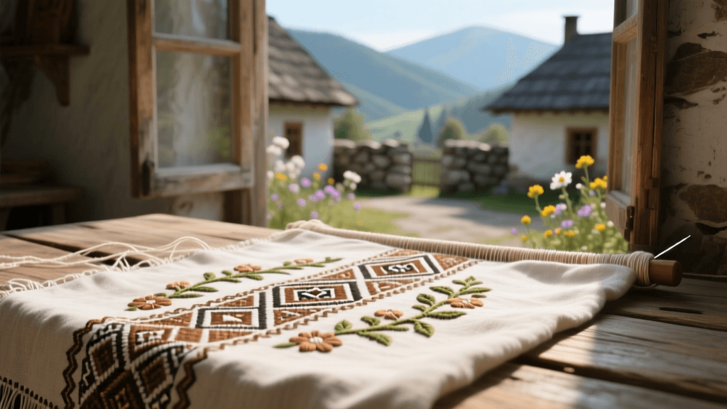 Carpathian Folk Blouse Embroidery 2026: Linen, Threads & Motifs