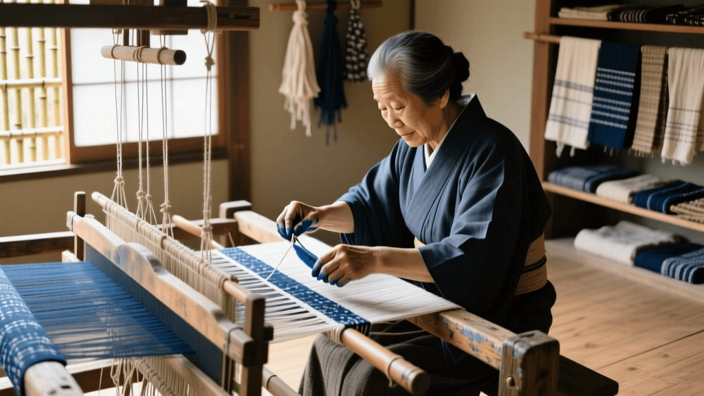 Mastering Kurume Kasuri Jibata Loom Weaving in 2026