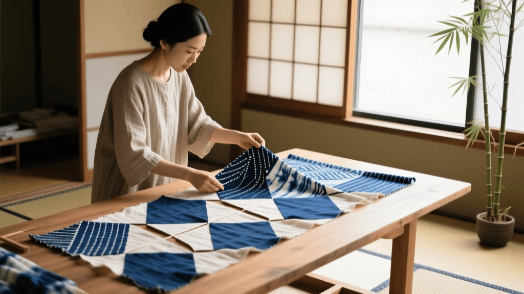 Traditional Kimono Tanmono Zero-Waste Construction 2026