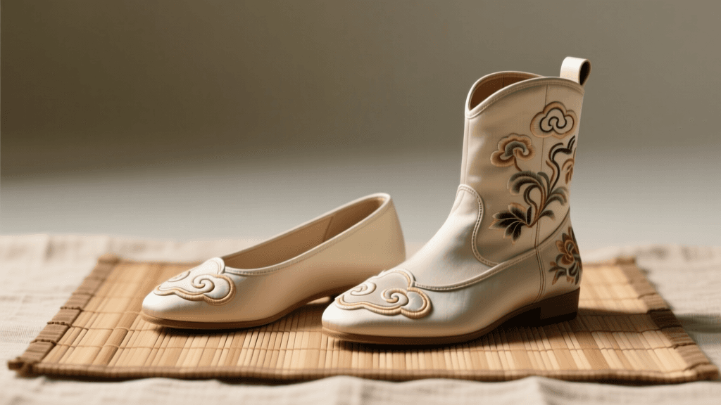 Traditional Chinese Footwear 2026: Cloud Shoes & Boots Guide