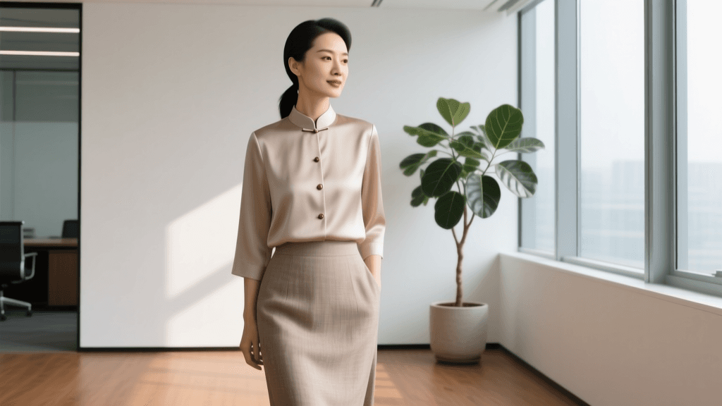 Xin Zhongshi Wardrobe 2026: Styling Mamianqun for the Office