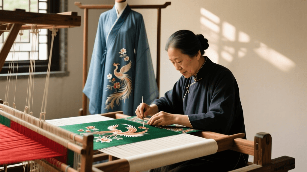 Preserving Chinese Silk Heritage: Kesi and Su Embroidery Artisans