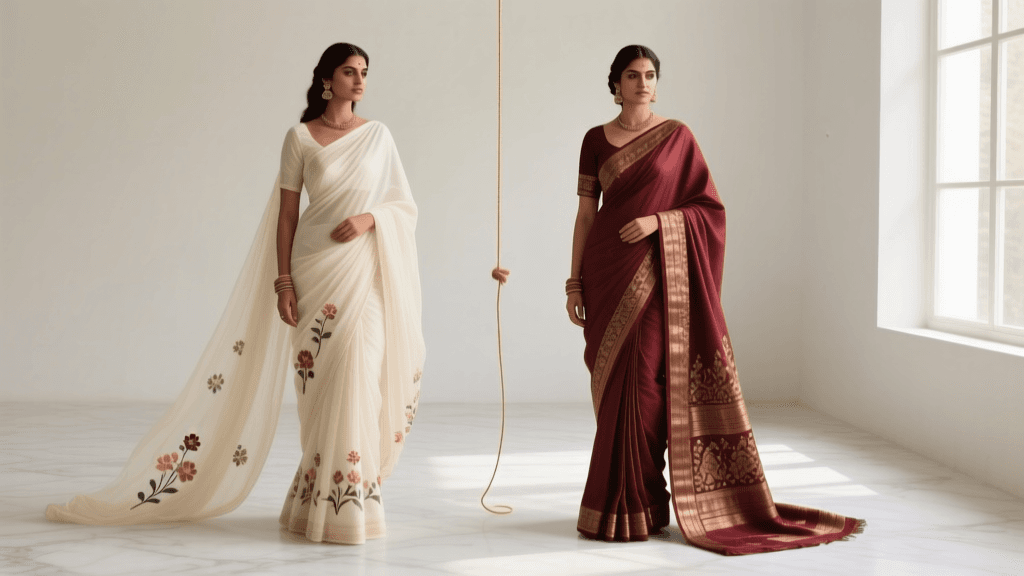 Ahimsa vs Mulberry Silk for Indian Bridal Saris: 2026 Guide