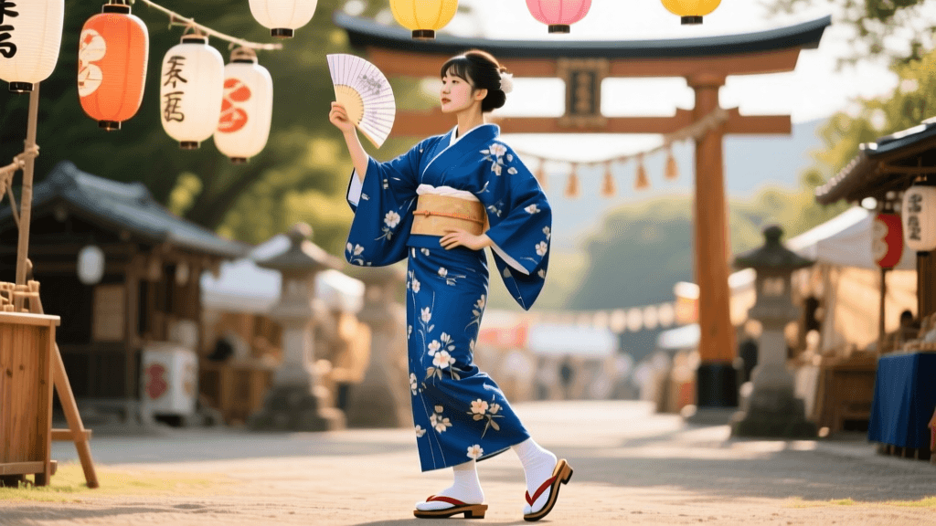 Japanese Bon Odori Costumes: Yukata, Tabi, and Dance Gear Guide