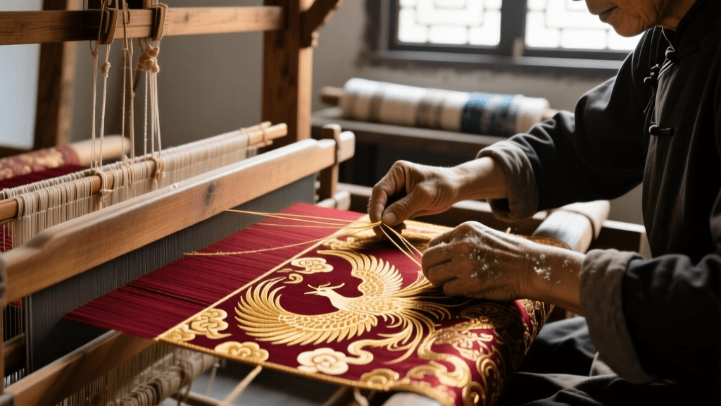 Chinese Drawloom Weaving & Yunjin Brocade Revival in 2026