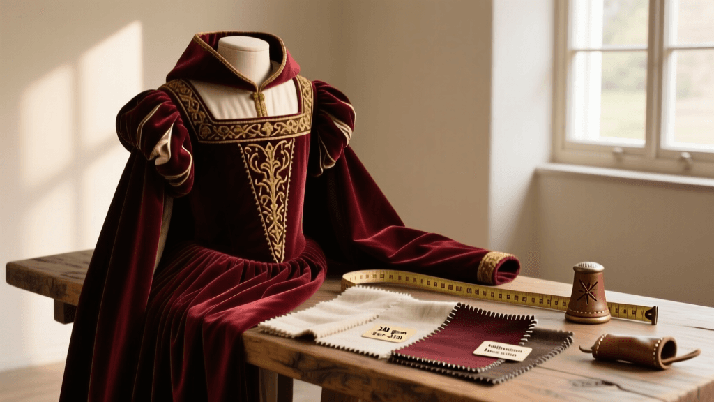 Crafting the 15th-Century Burgundian Houppelande: 2026 Guide
