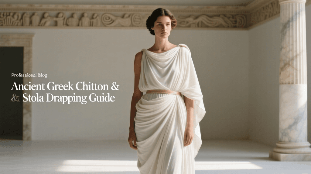 2026 Guide to Draping the Greek Chiton and Roman Stola