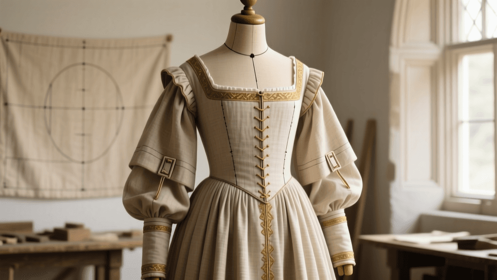 2026 Tudor Kirtle Construction Guide: Patterns and Fabrics