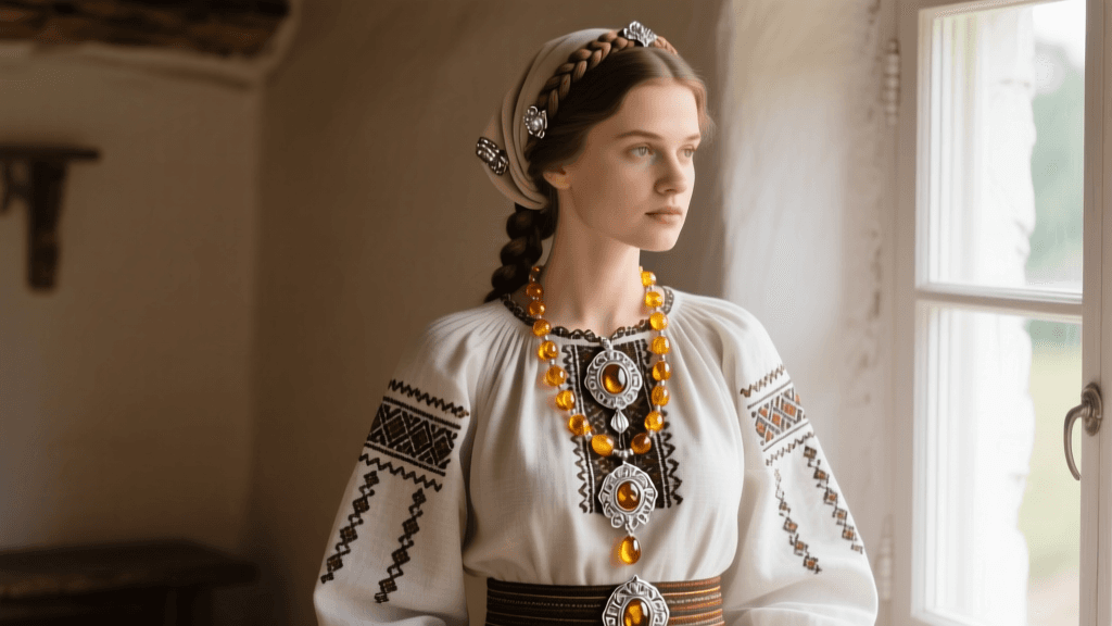 Lithuanian Folk Dress Amber Jewelry & Silver Clasps 2026 Guide