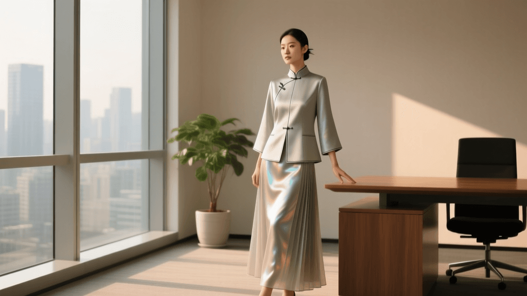 Xin Zhongshi 2026: Styling Modern Song Beizi & Mamianqun