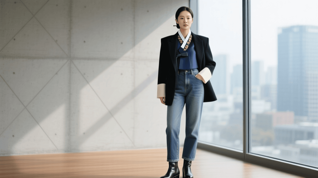Modern Hanbok 2026: Styling Jeogori with Denim and Tailored Trousers