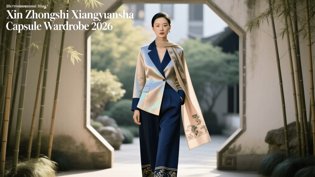 Xin Zhongshi 2026: Mastering the New Chinese Style Capsule Wardrobe