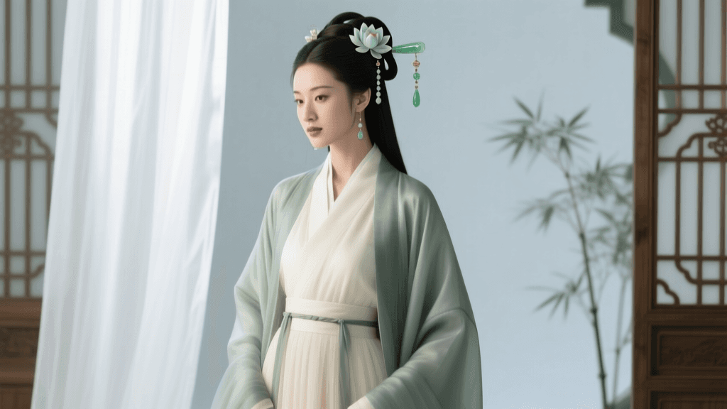 Ming Dynasty Hanfu and Jade Hair Accessories Guide