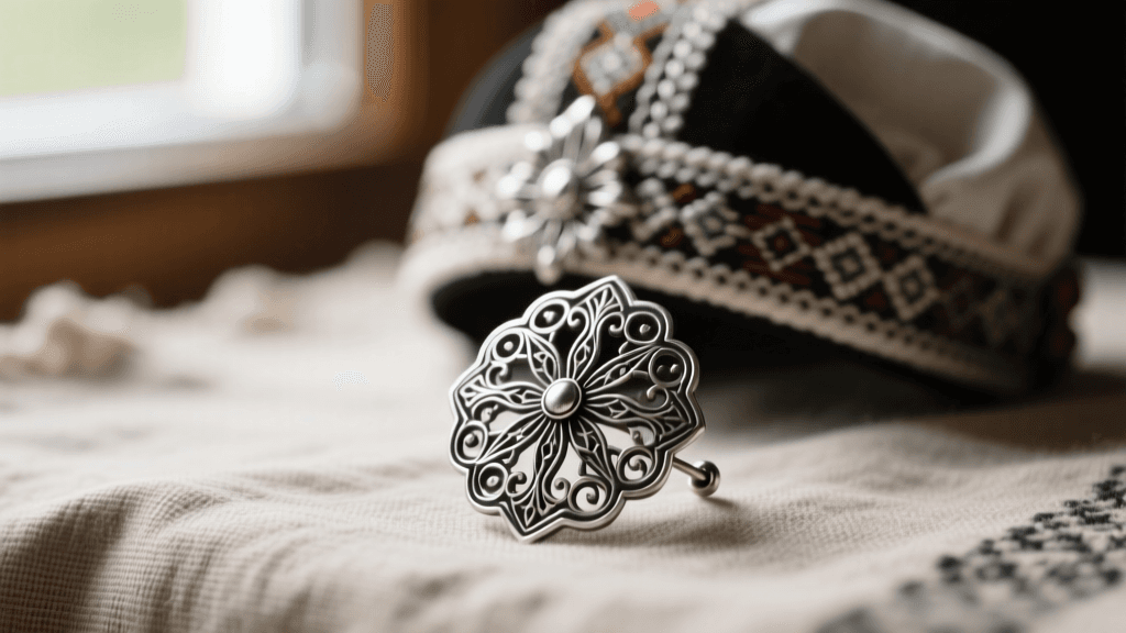 Norwegian Bunad Sølje Silver Brooches & Headwear 2026