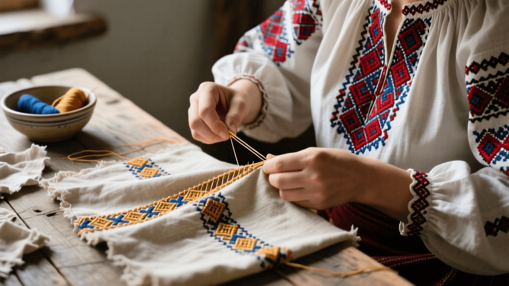 Romanian Ie Blouse Construction & Patterns Guide 2026
