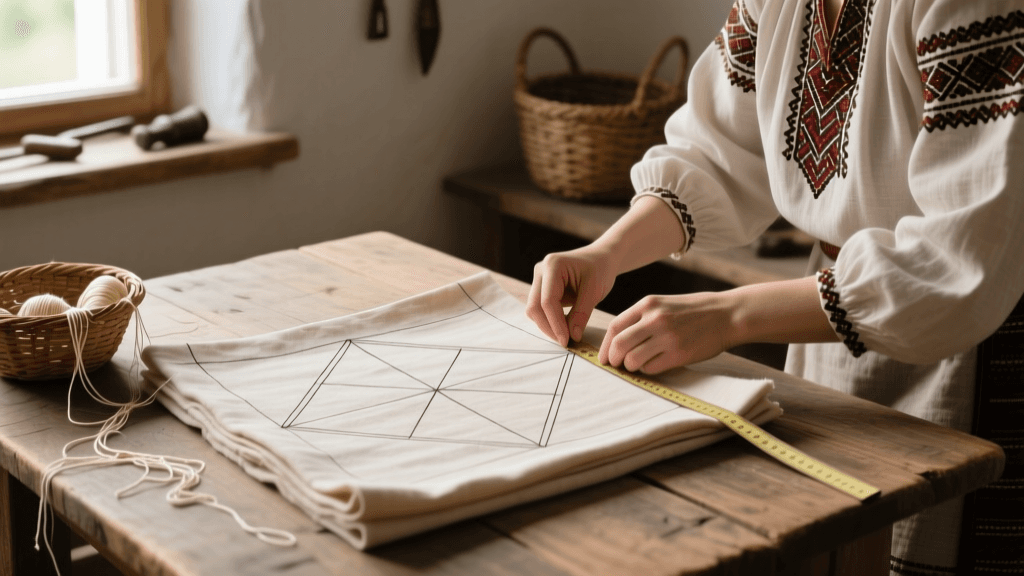 Drafting the Slavic Rubakha: Zero-Waste Patterns 2026