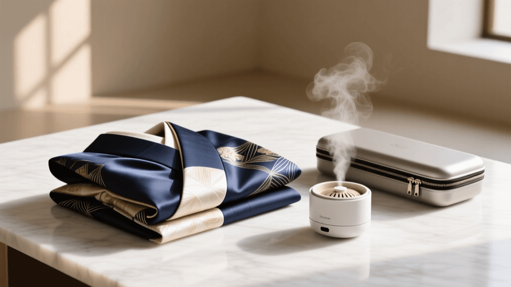Silk Kimono Travel Guide 2026: Packing, Transport & Care