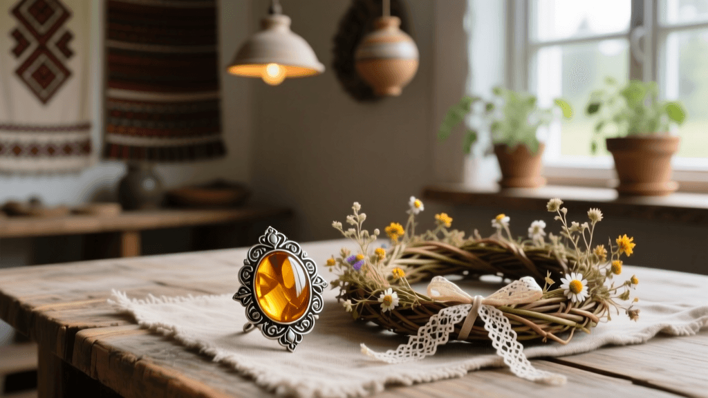 Baltic Amber Jewelry & Slavic Vinok Wreaths: 2026 Festival Guide