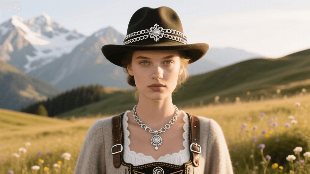 Alpine Tracht Accessories: Silver Charivari & Hats 2026