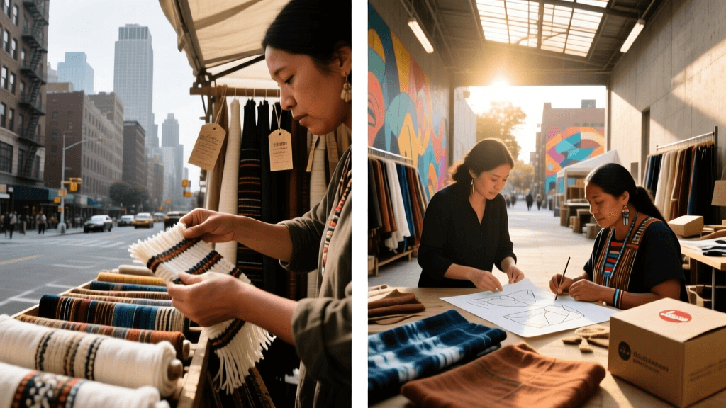 NYC vs LA Garment Districts 2026: Sourcing Indigenous Apparel