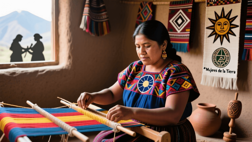 Maya Huipil Backstrap Weaving And Ritual Symbol Patterns