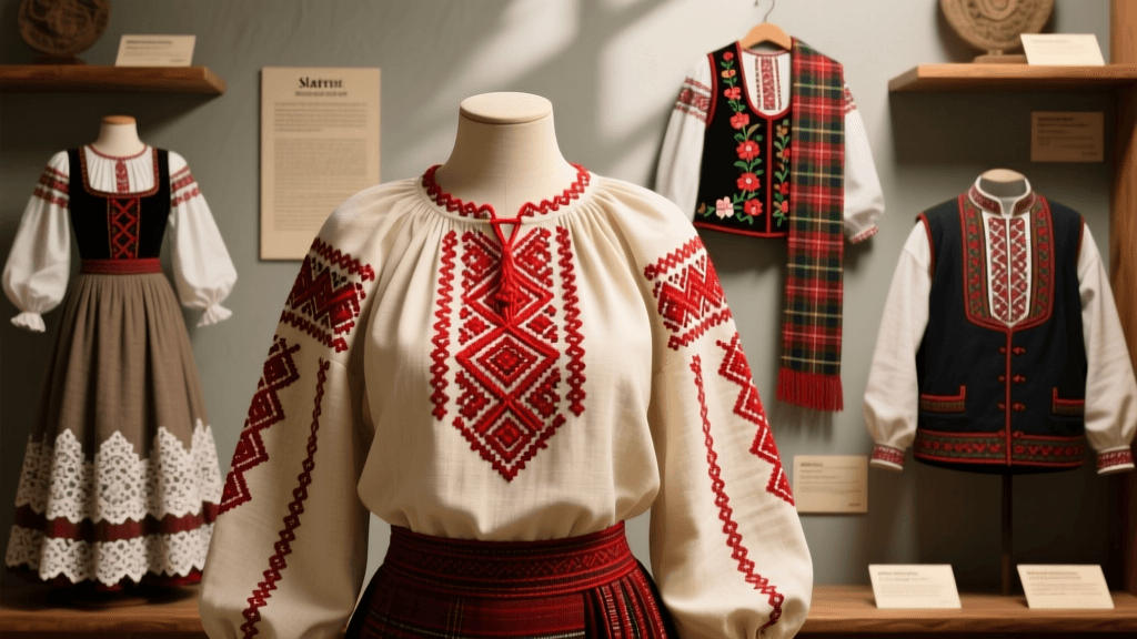 Hungarian Matyo Embroidery Red Thread Symbolism And Geometric Rules