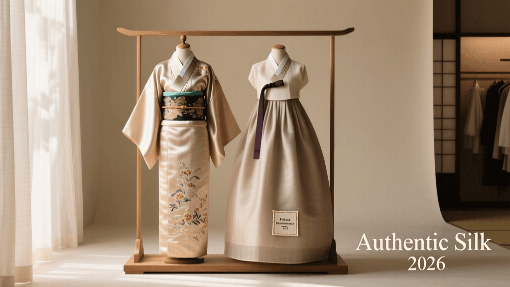 Buying Authentic Silk Kimono & Hanbok Online in 2026