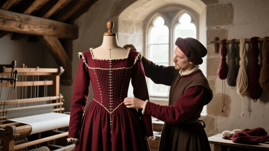 Tailoring a 15th-Century Burgundian Houppelande: 2026 Guide