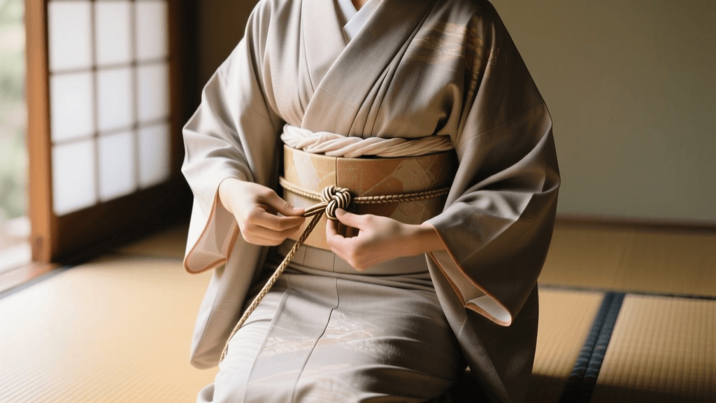 Master the Otaiko Knot: Step-by-Step Nagoya Obi Tutorial