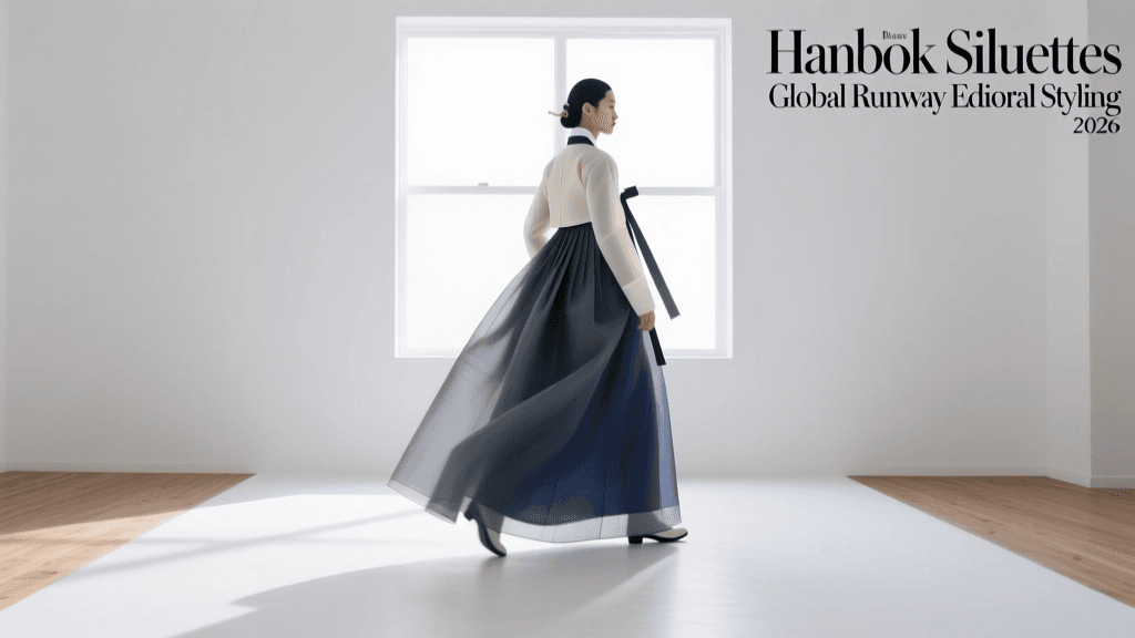 How Hanbok Silhouettes Dominated 2026 Global Fashion Media