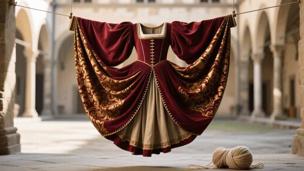 Italian Renaissance Gamurra Sewing Guide 2026: Patterns & Silk