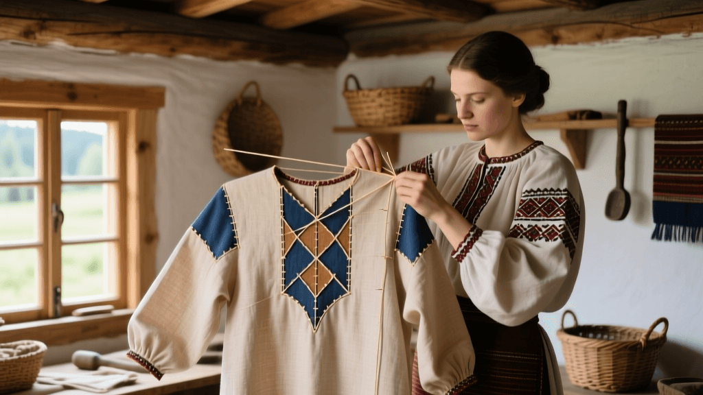 Slavic Rubakha Zero-Waste Gusset Construction Guide 2026