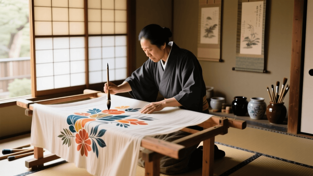 Discover Kyo-Yuzen: Kyoto's Traditional Kimono Dyeing Workshops