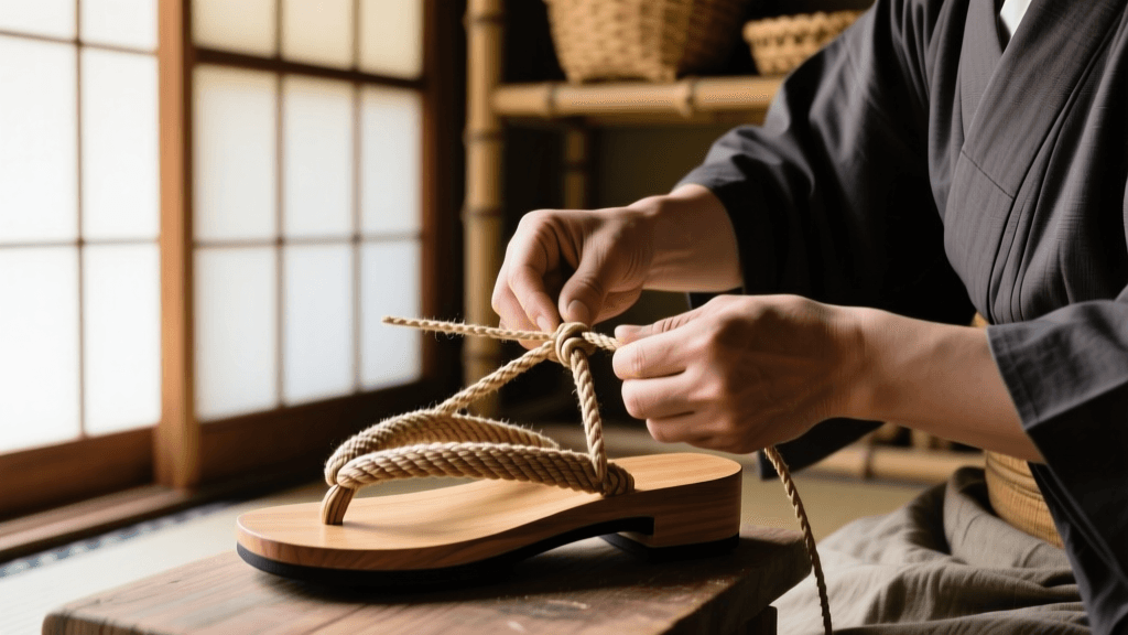 Traditional Geta & Zori Craft 2026: Hanao Tying Tips