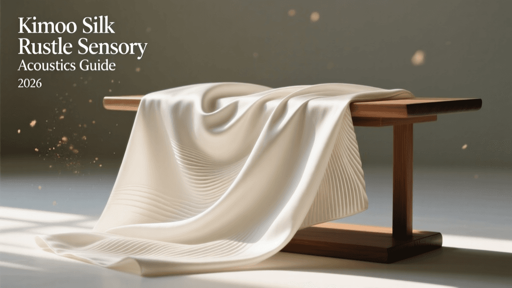 The Sensory Kimono: Fabric Texture & Sound Guide 2026