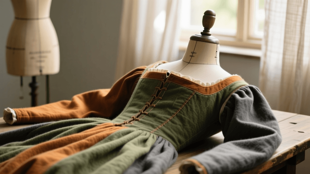 Tudor Kirtle Construction & Authentic Fabric Guide 2026