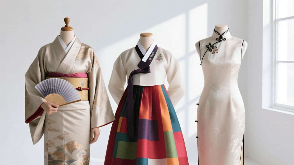 2026 Formal Guide: Kimono vs Hanbok vs Cheongsam Compared